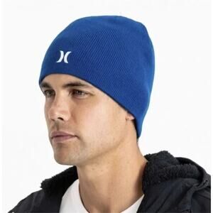 Hurley‎ Men's Icon Staples Beanie in Blue One Size MSRP $20 HICM0006